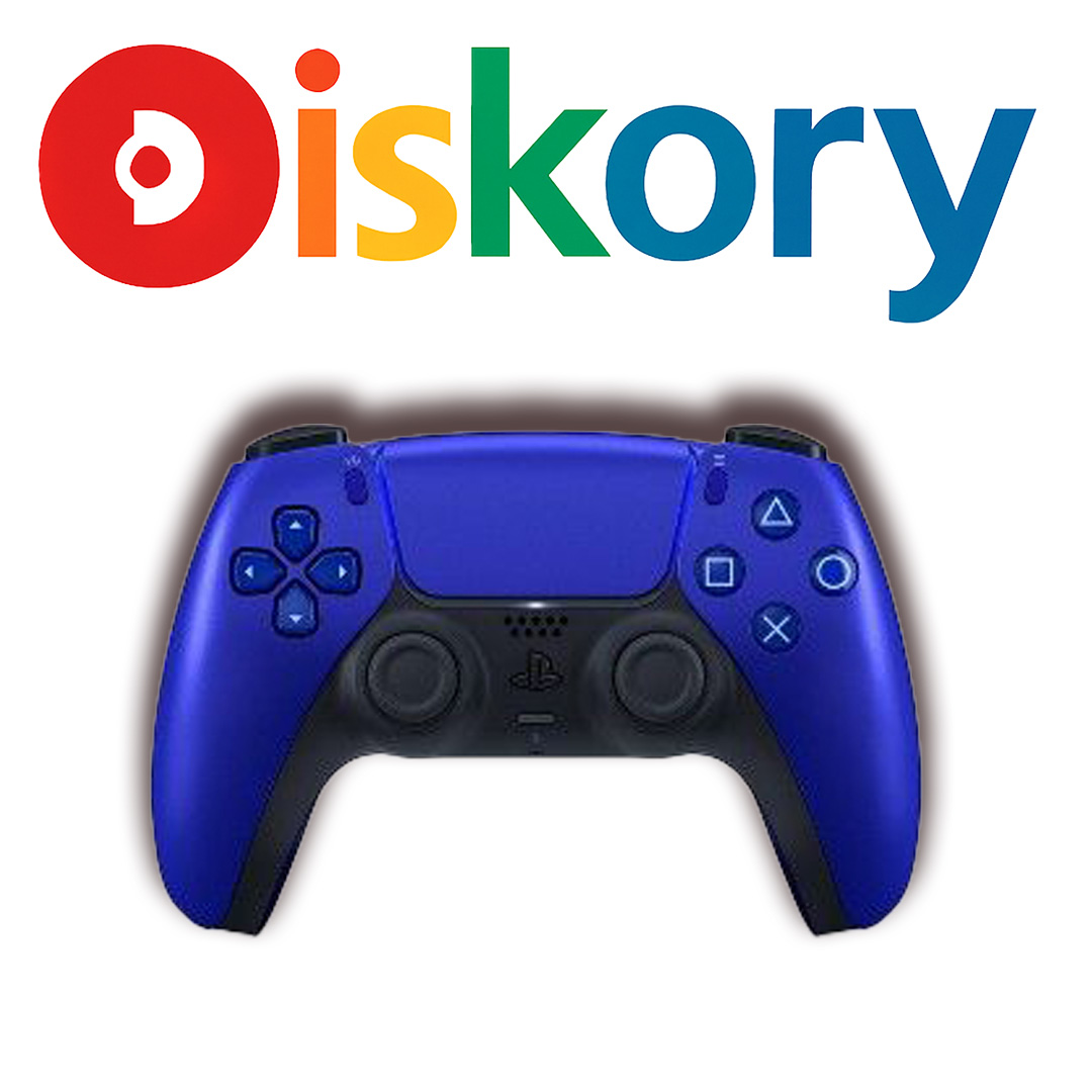 دسته ps5 آبی متالیک اصلی 6 چراغ